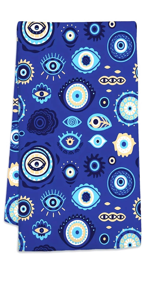 Blue Evil Eye Kitchen Towel 🧿
