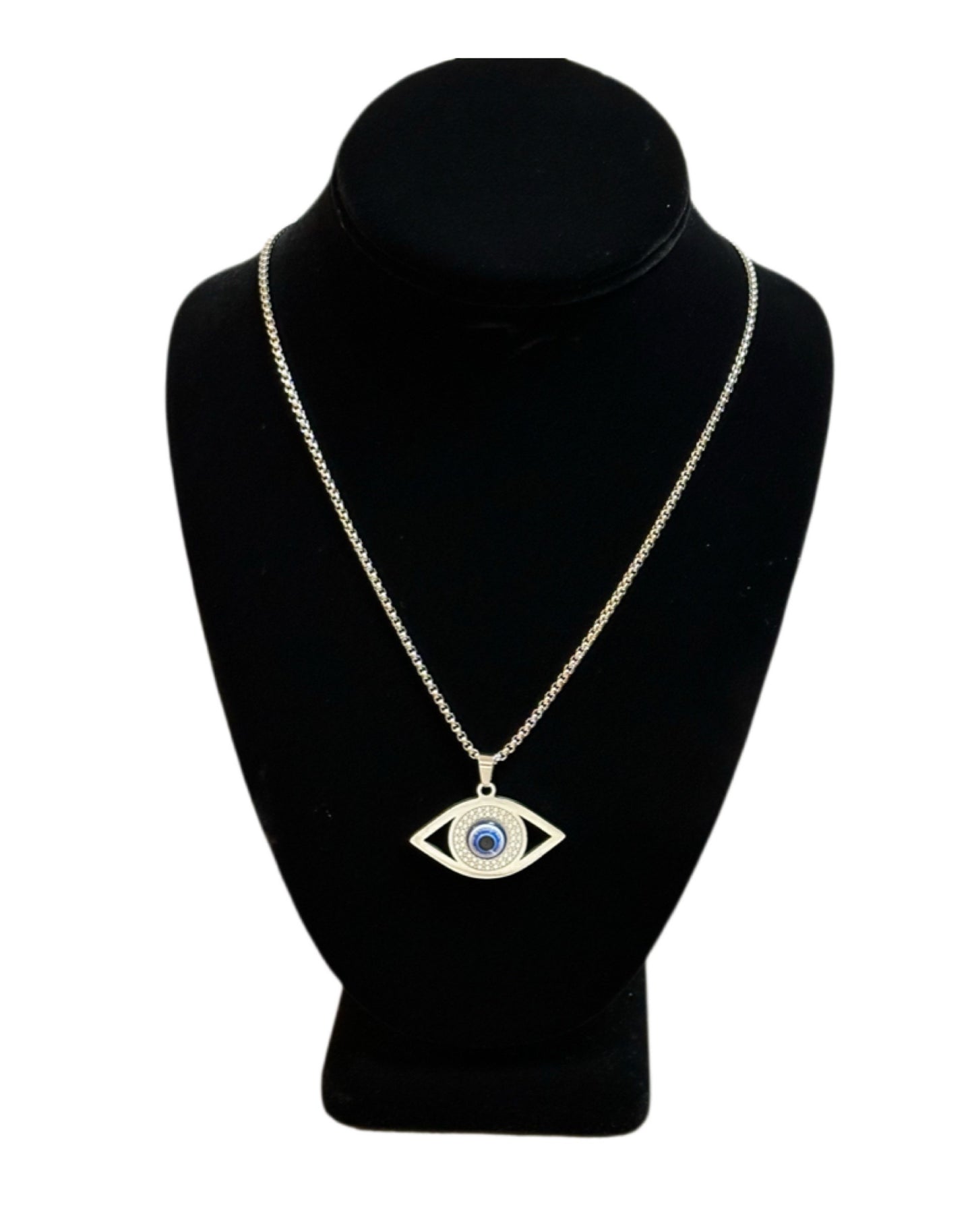 Men’s Evil Eye Pendant Necklace