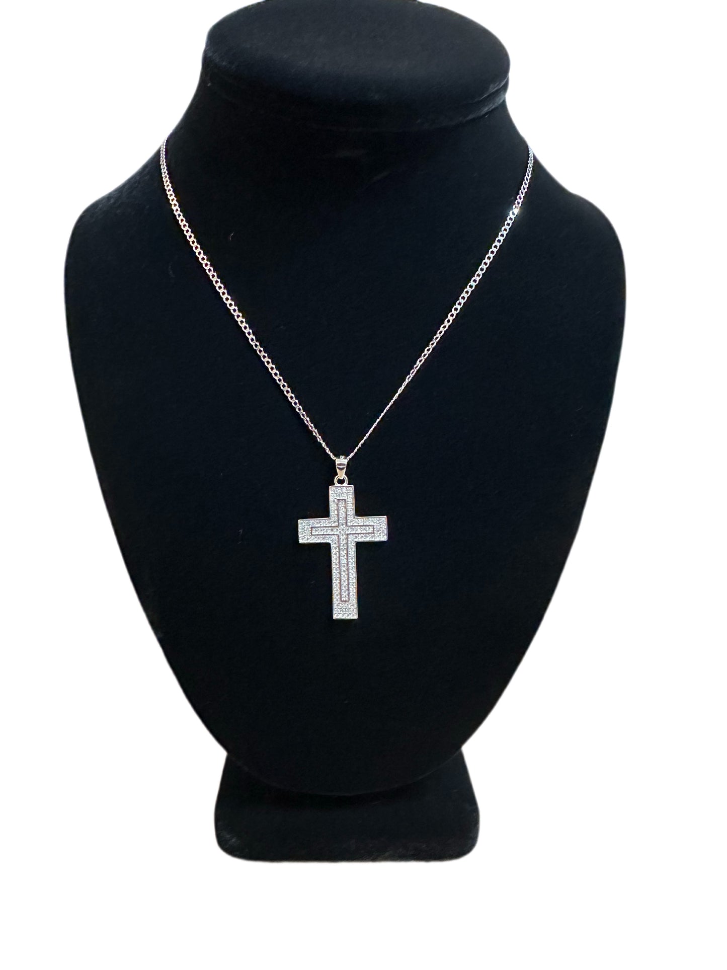 Sterling Silver Men’s Cross
