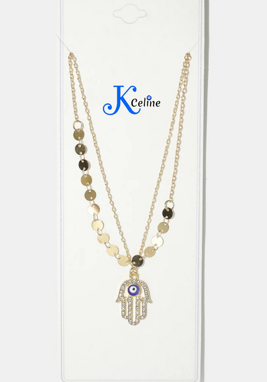 Hamsa Hand Necklace