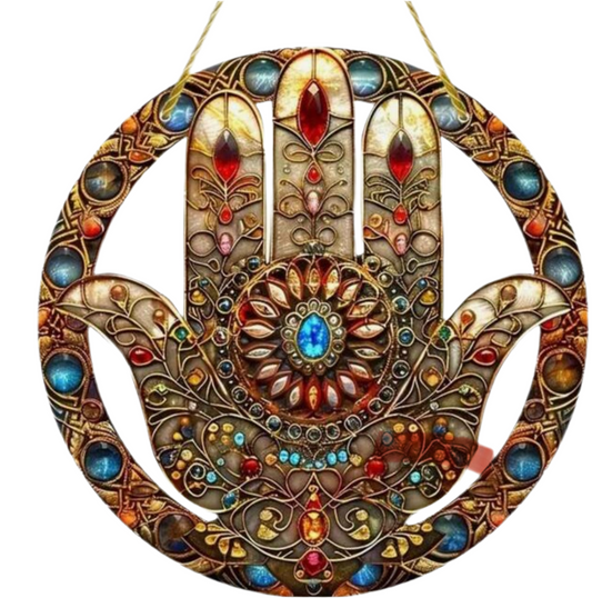 Hamsa Hand Suncatcher ☀️