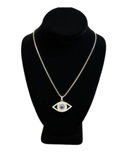 Men’s Evil Eye Pendant Necklace