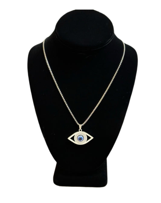 Men’s Evil Eye Pendant Necklace