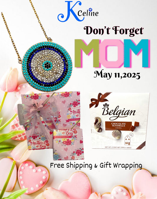 Eye Shaped Pendant Mother's Day Bundle