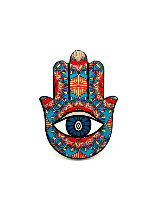 Evil Eye Hand Display stand or hung