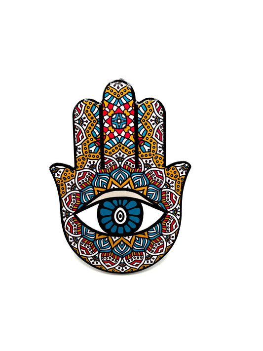 Evil Eye Hand Display stand or hung