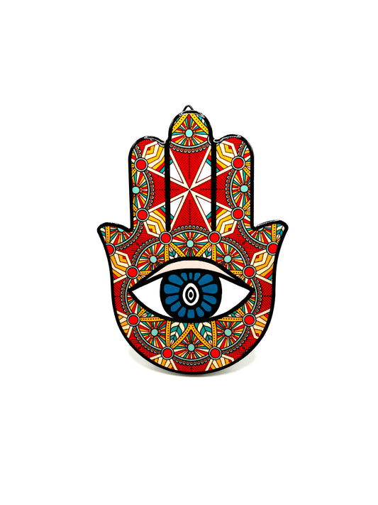 Evil Eye Hand Display stand or hung