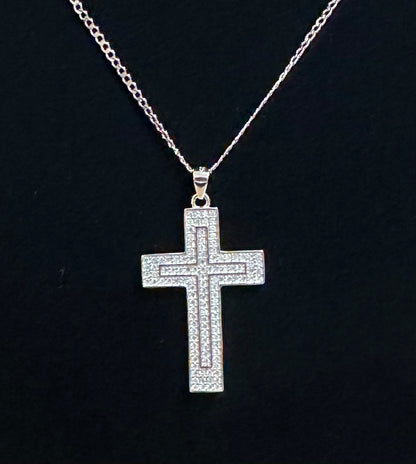 Sterling Silver Men’s Cross