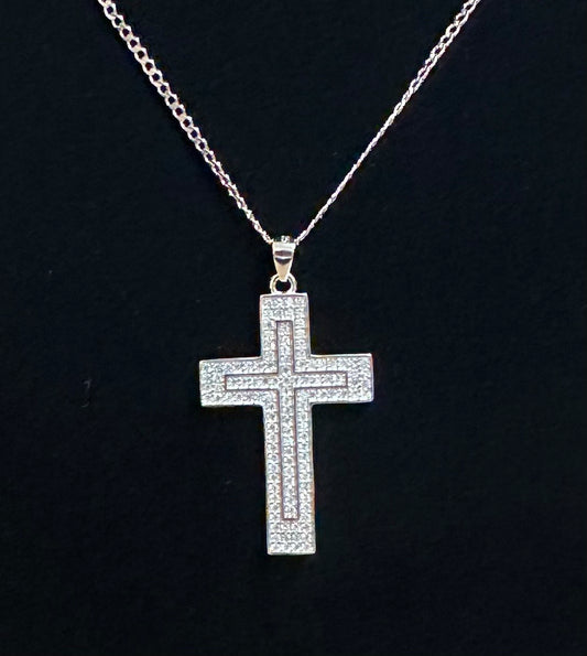Sterling Silver Men’s Cross